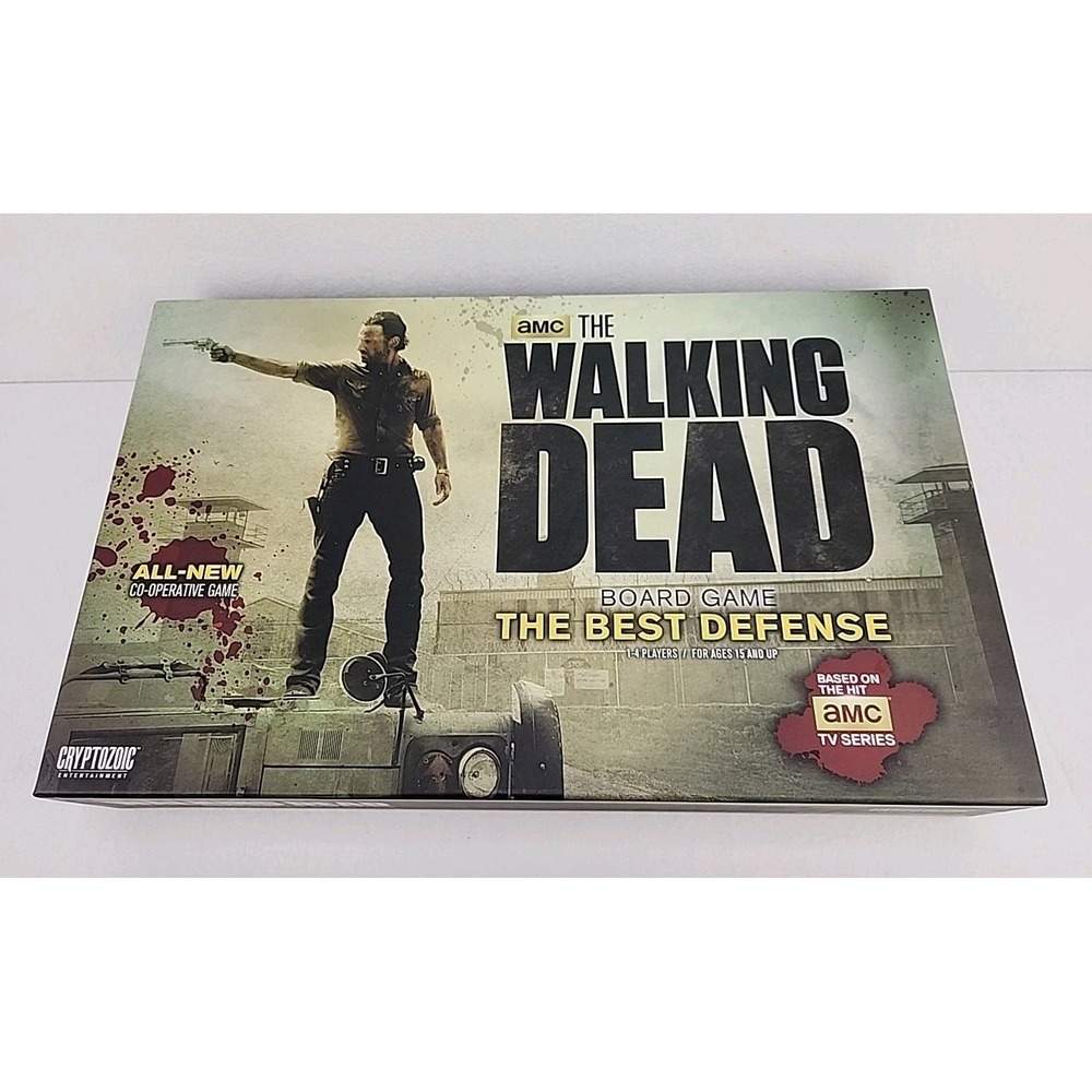 Amc The Walking‎ Dead Board Game The Best Defense Rick Grimes Cryptozoic